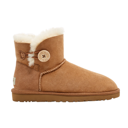 UGG fur lined boots chestnut