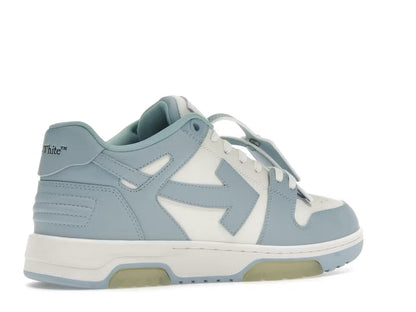 Off-White Out Of Office Calf Leather White Baby Blue