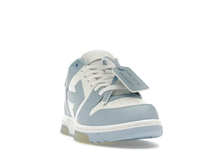 Off-White Out Of Office Calf Leather White Baby Blue