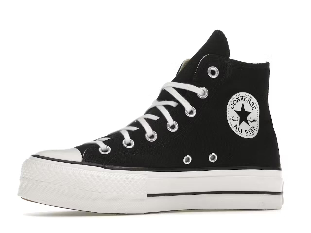 Converse Chuck Taylor All Star Hi Platform Black White (Women's)