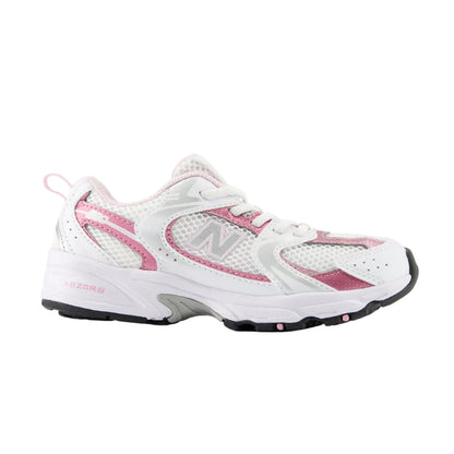 New Balance 530 White & Pink Sugar Sneakers