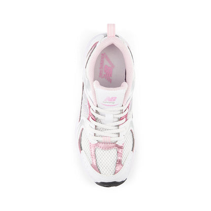 New Balance 530 White & Pink Sugar Sneakers