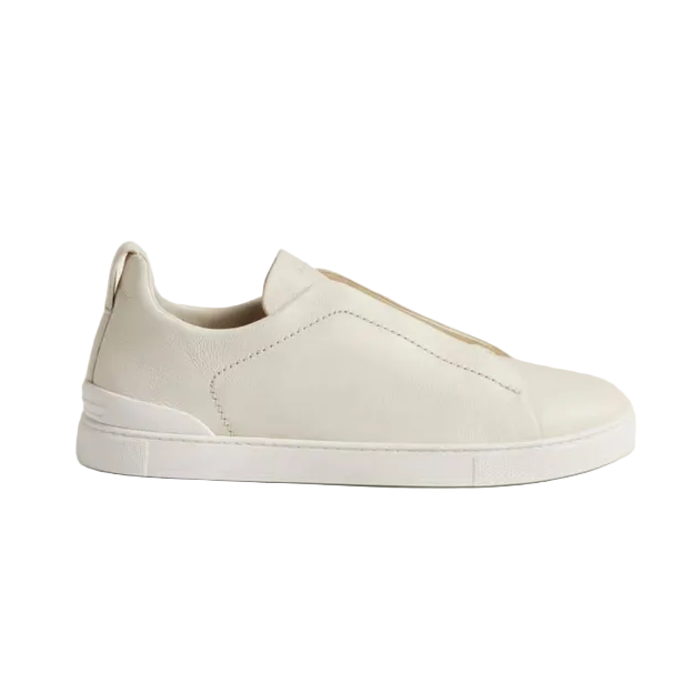 White Zegna Triple Stitch™ SECONDSKIN Sneakers