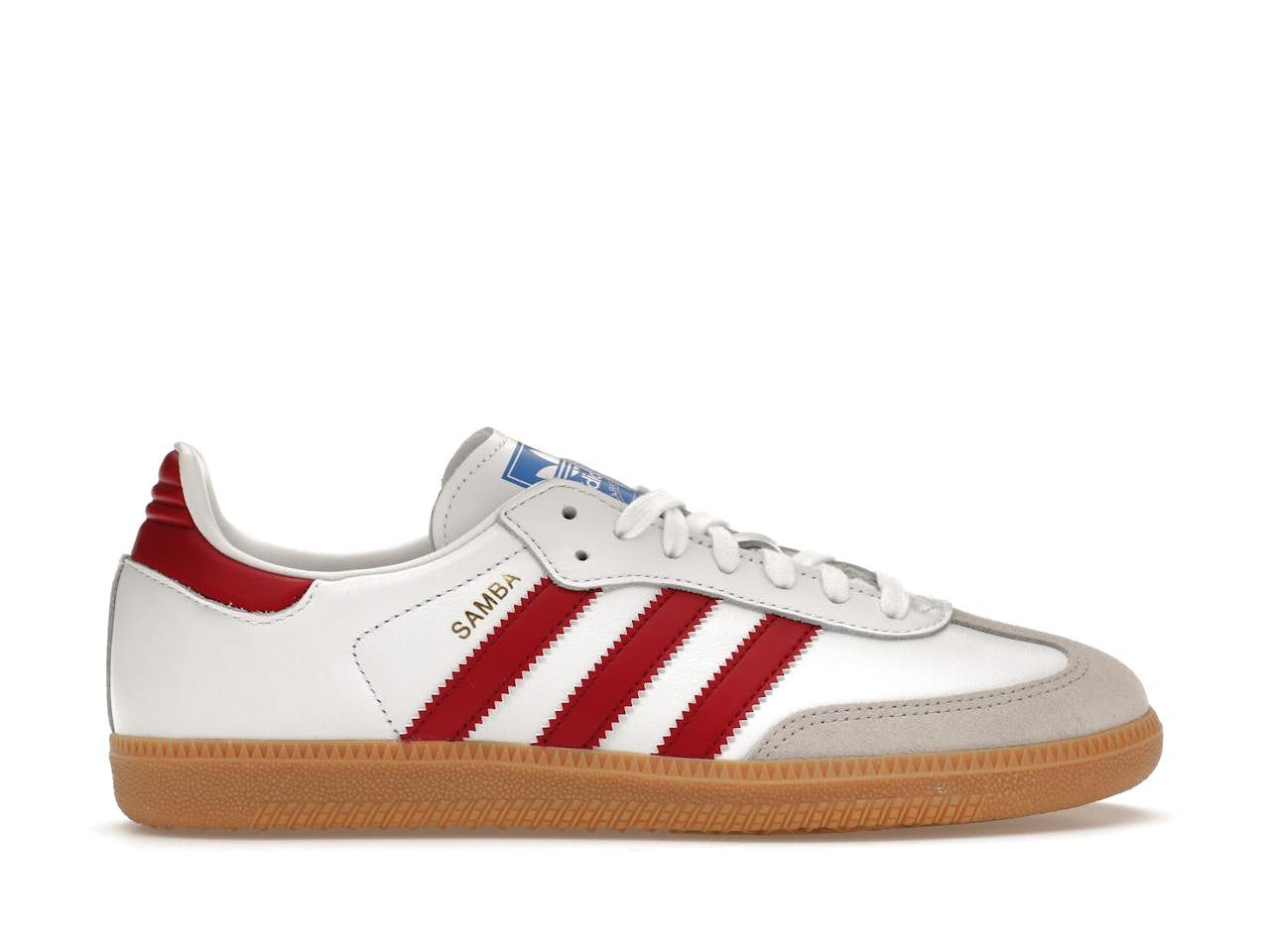 adidas Samba OG White Burgundy Gum