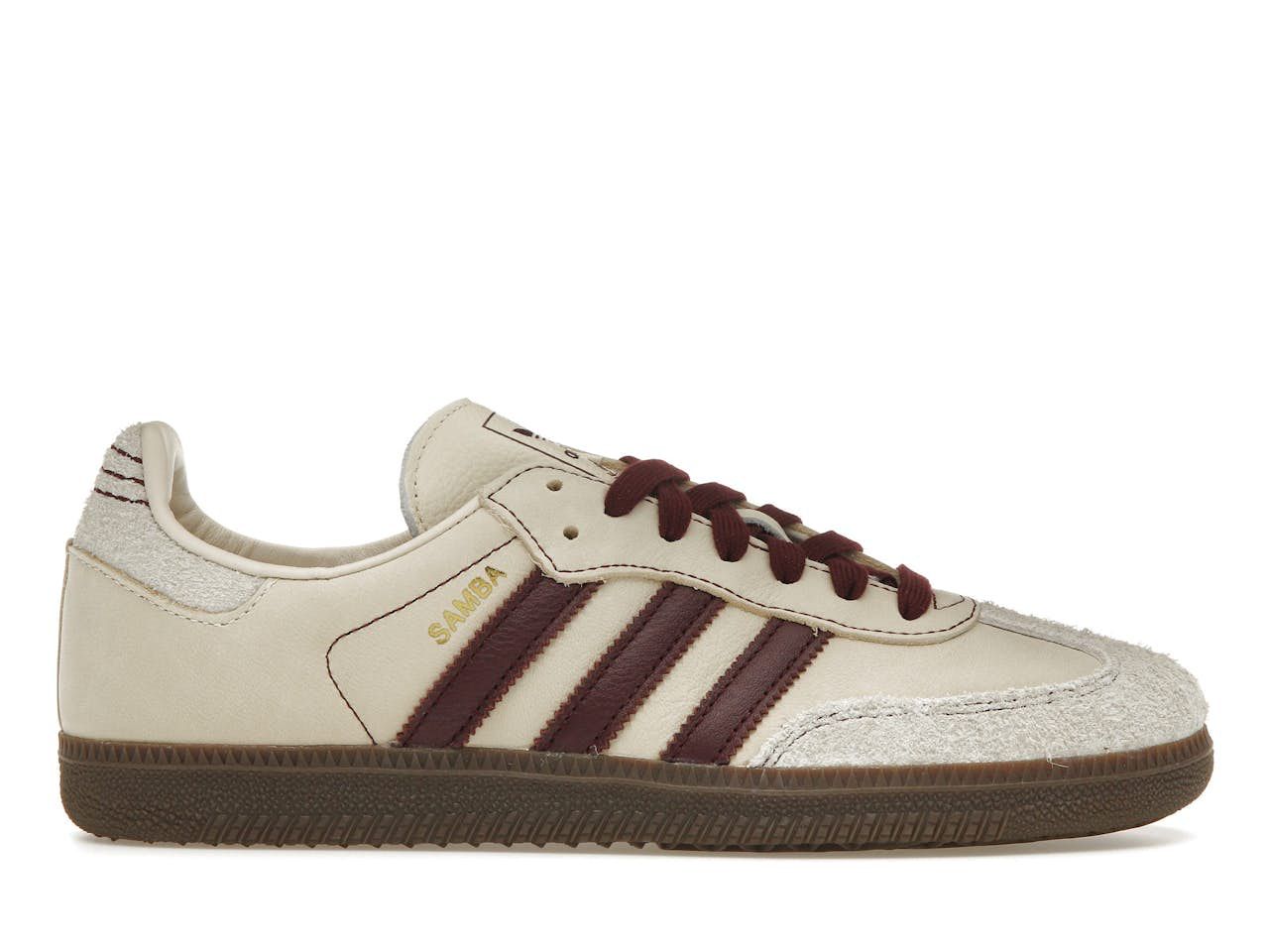 adidas Samba OG Wonder White Maroon