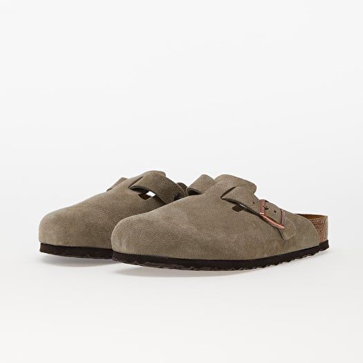Birkenstock Boston Soft Fotbed Velvet Leather