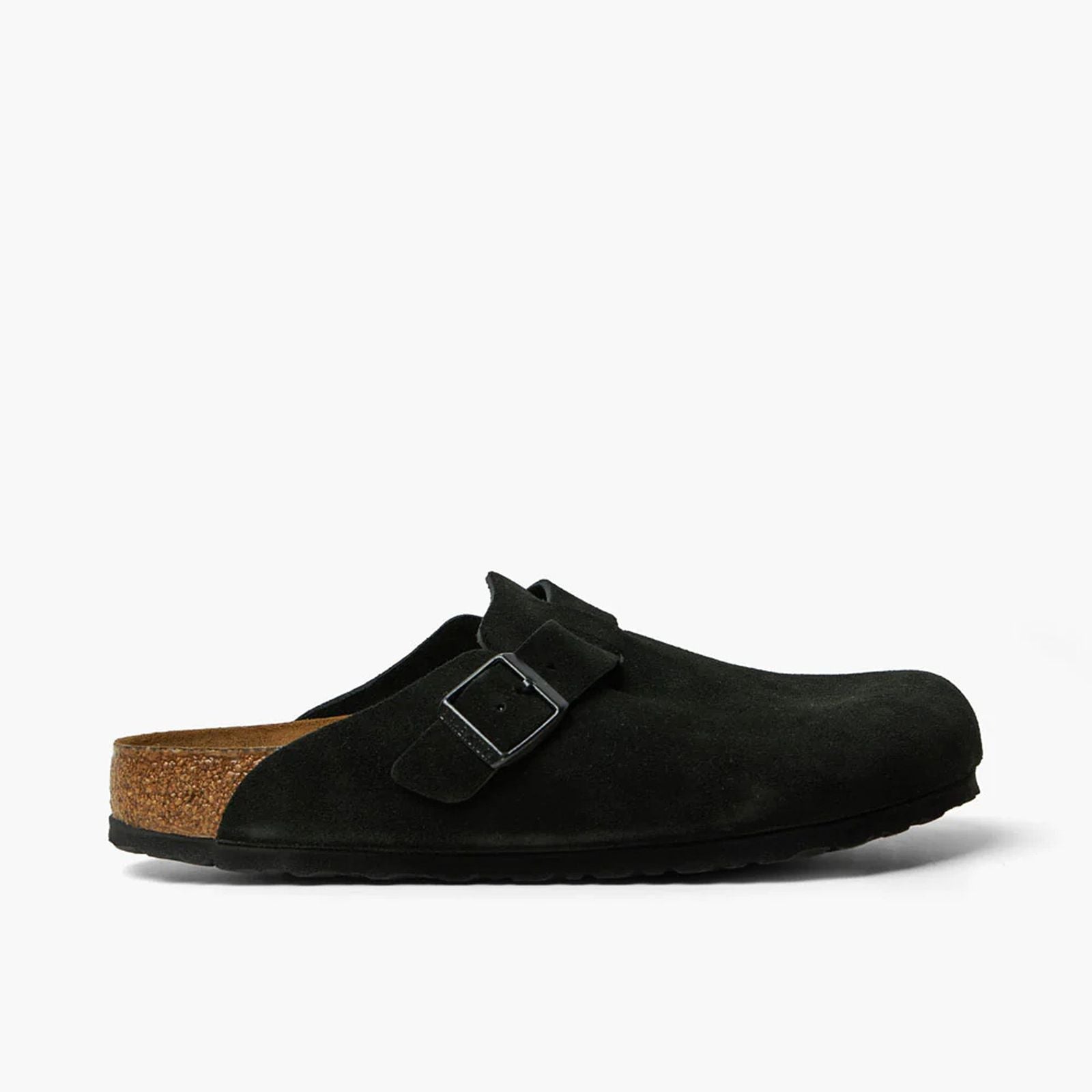 Birkenstock Boston Suede - Black