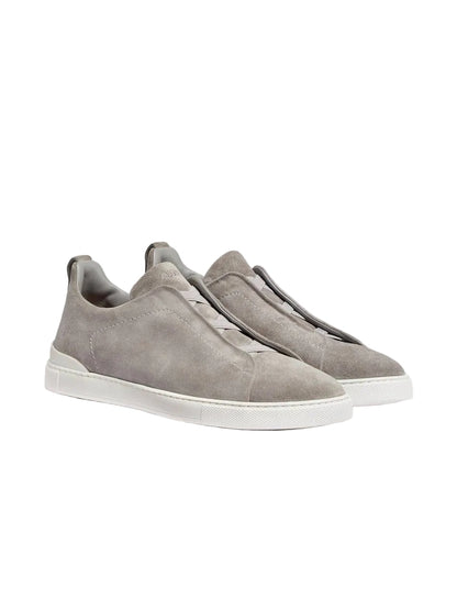 Zegna Triple Stitch slip-on sneakers