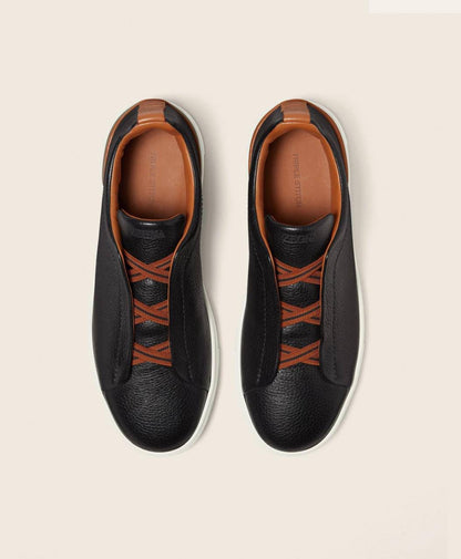 Brown Deerskin Triple Stitch™ Sneakers