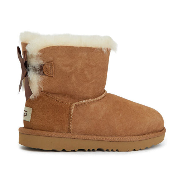 Ugg Mini Bailey Bow II Kız Çocuk Süet Bot