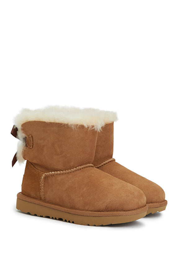 Ugg Mini Bailey Bow II Kız Çocuk Süet Bot